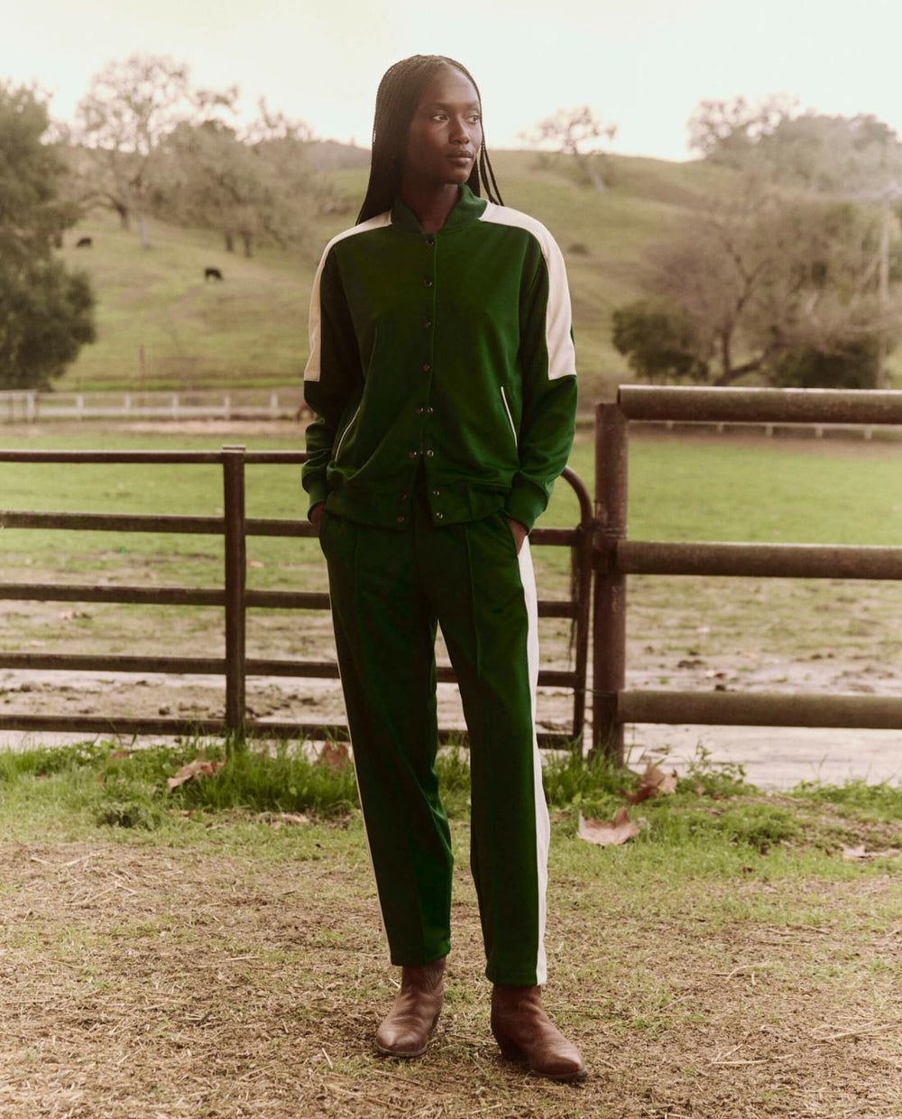 Jackets &amp; Outerwear | Women The Great. The Track Jacket. Clover