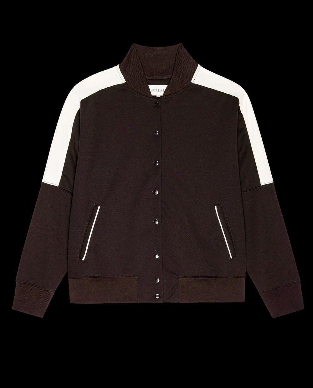 Jackets &amp; Outerwear | Women The Great. The Track Jacket. Driftwood