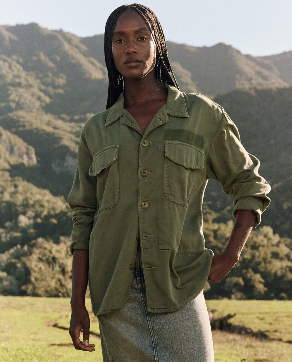 Jackets &amp; Outerwear | Women The Great. The Vintage Army Jacket. Classic Army