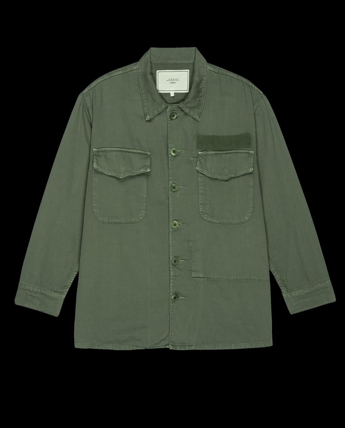 Jackets &amp; Outerwear | Women The Great. The Vintage Army Jacket. Classic Army