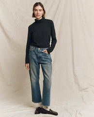 Long Sleeve Tees | Women The Great. The Turtleneck. Almost Black