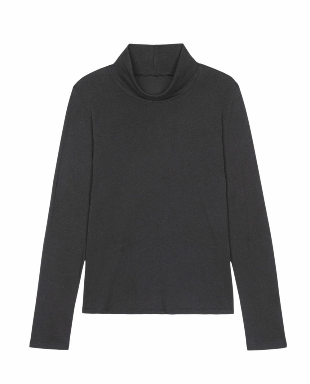 Long Sleeve Tees | Women The Great. The Turtleneck. Almost Black