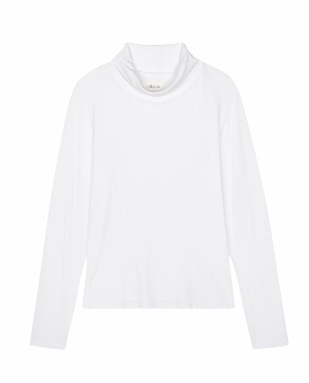 Long Sleeve Tees | Women The Great. The Turtleneck. True White