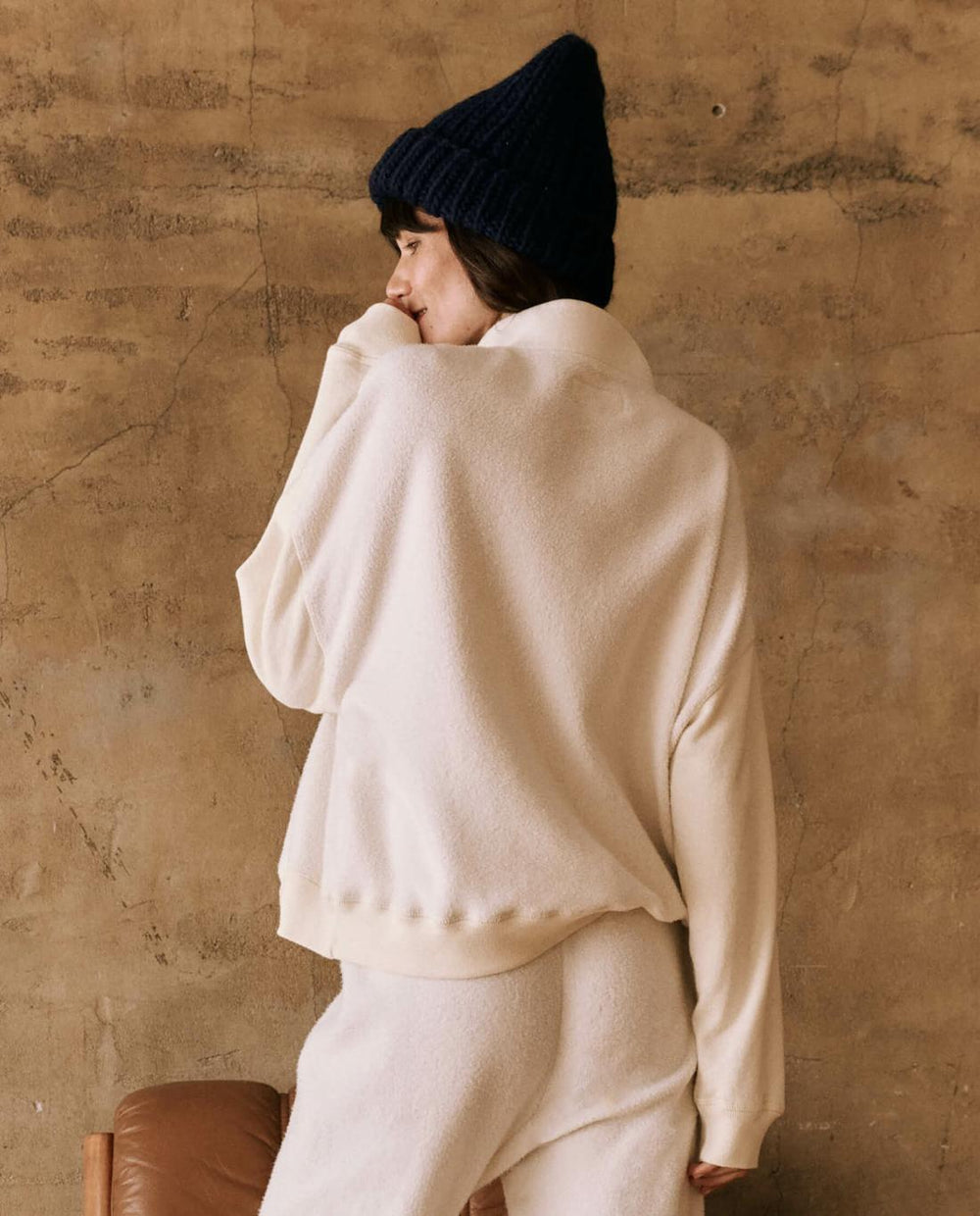 Novelty Tees &amp; Sweats | Women The Great. The Slouch Trail Sweatshirt. Washed White