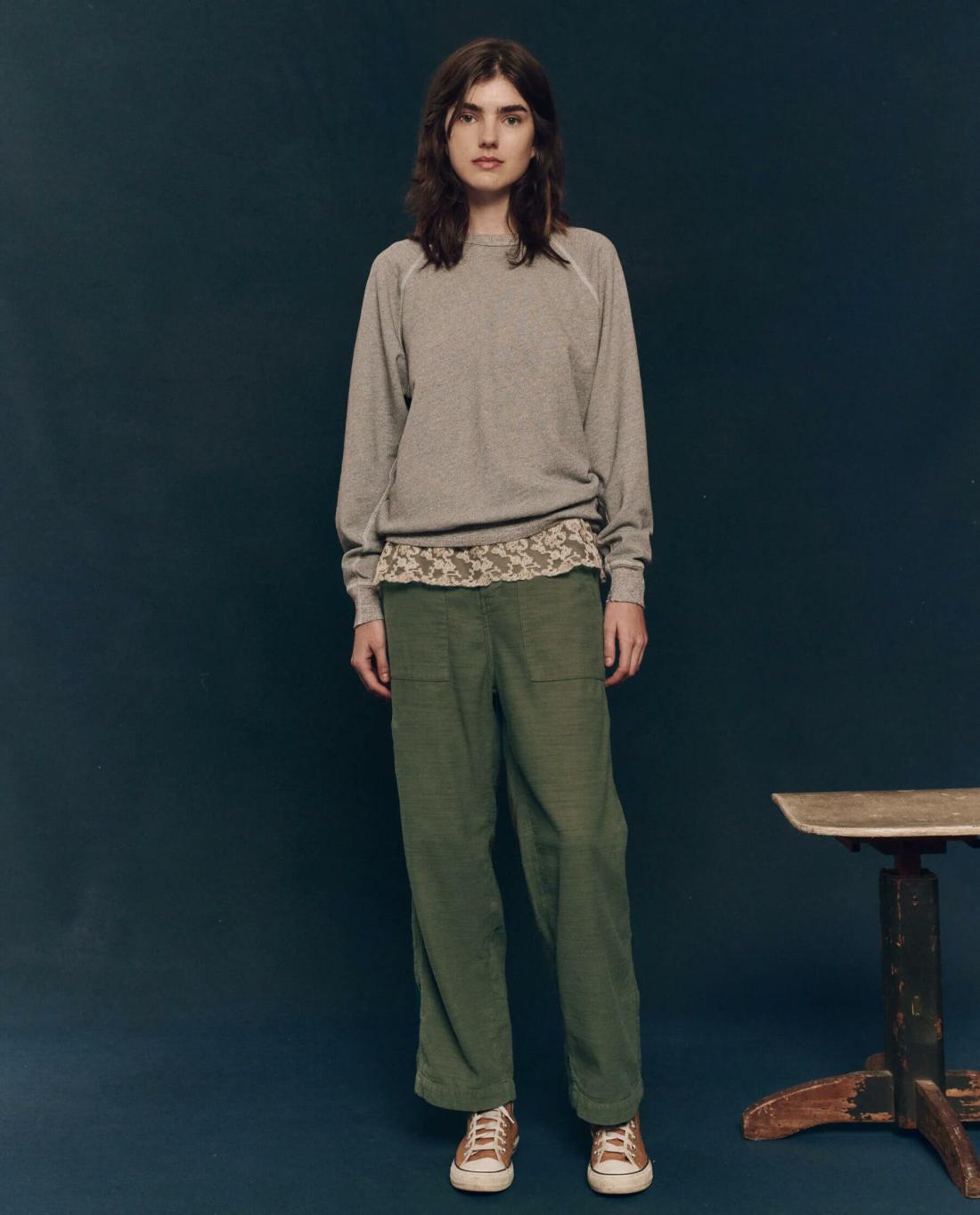 Pants | Women The Great. The Admiral Pant. Classic Army