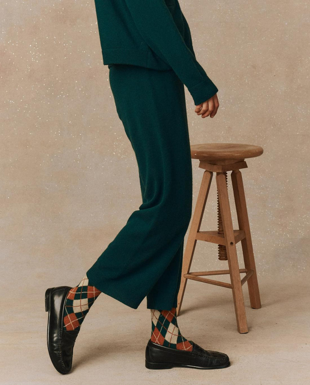 Pants | Women The Great. The Cashmere Lantern Pant. Alpine