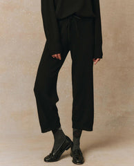 Pants | Women The Great. The Cashmere Lantern Pant. Black