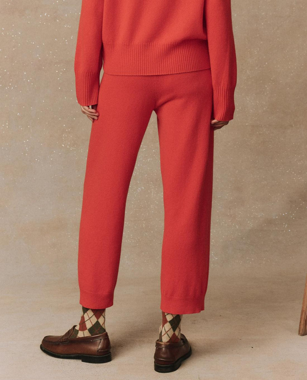 Pants | Women The Great. The Cashmere Lantern Pant. Ember