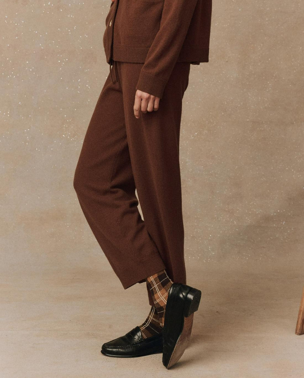Pants | Women The Great. The Cashmere Lantern Pant. Santal