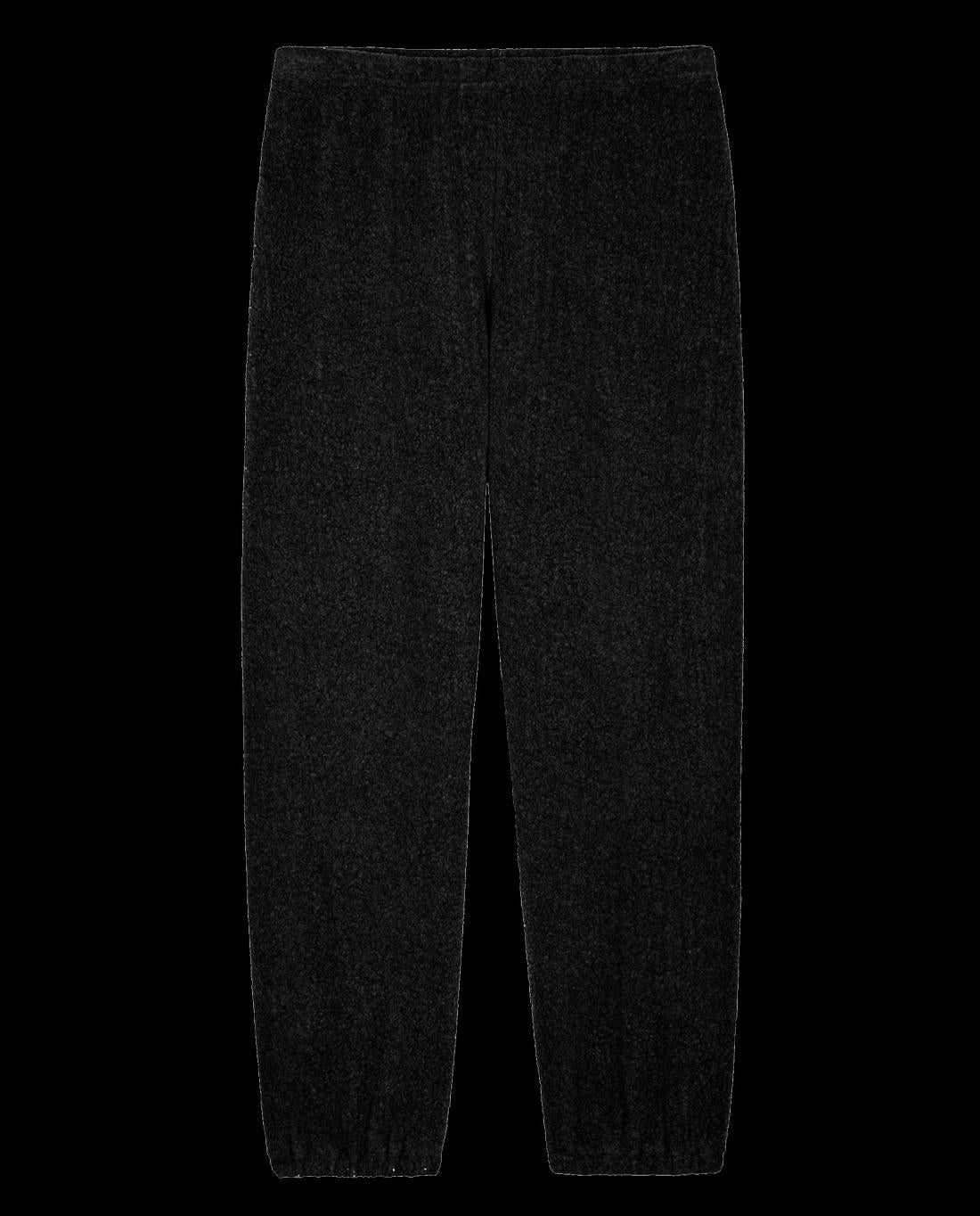 Pants | Women The Great. The Fleece Stadium Sweatpant. Almost Black