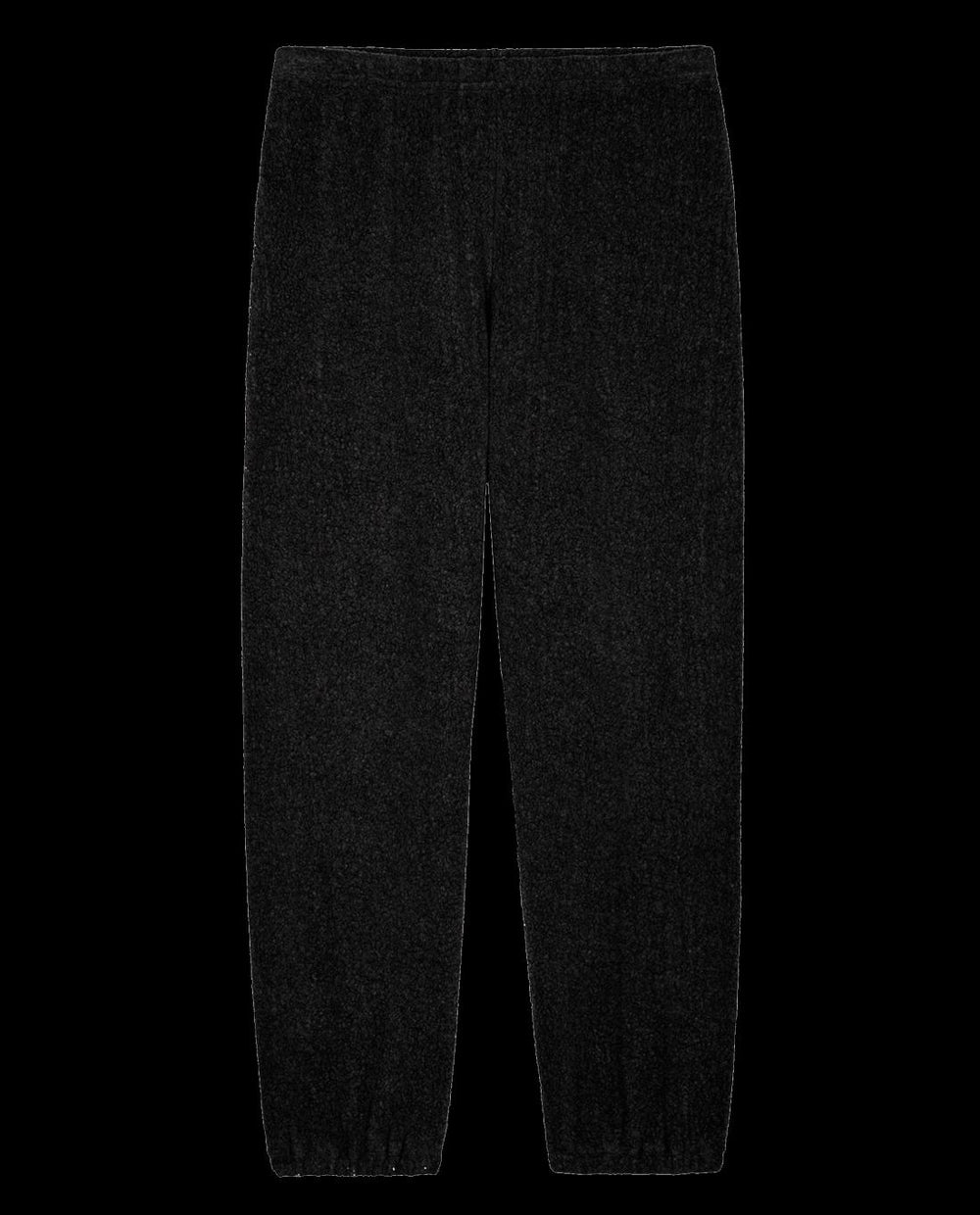 Pants | Women The Great. The Fleece Stadium Sweatpant. Almost Black