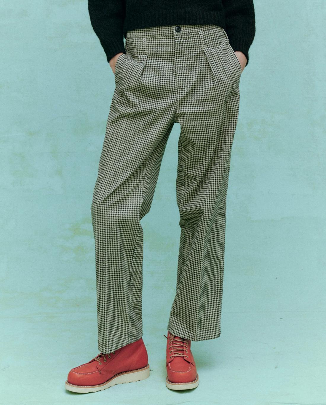 Pants | Women The Great. The Parker Trouser. Vintage Houndstooth