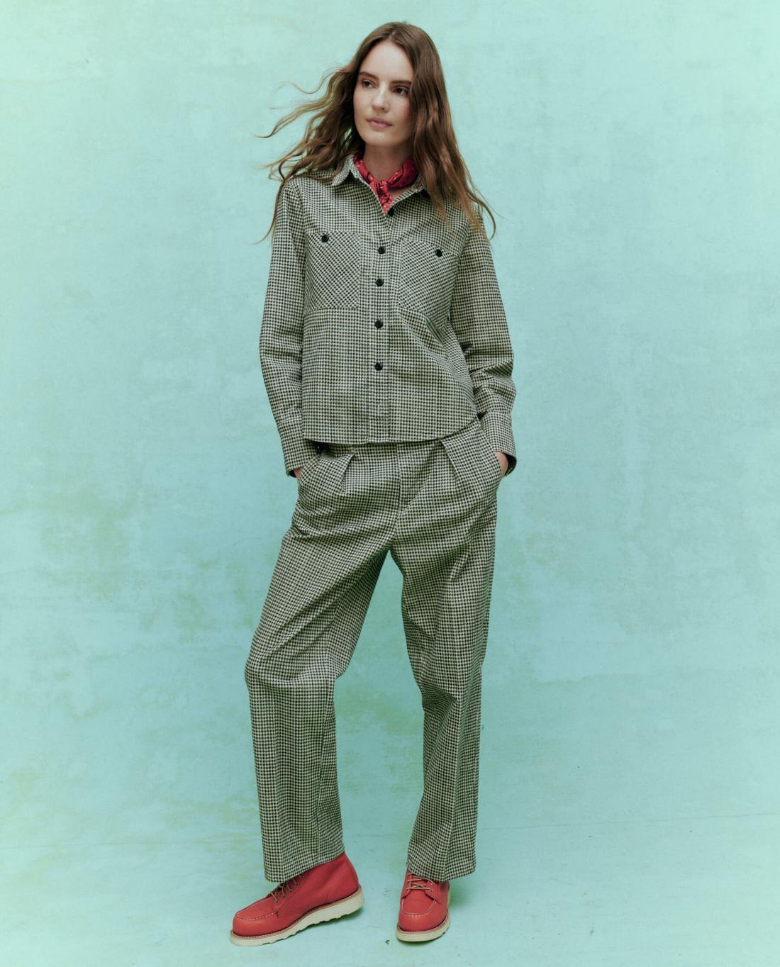 Pants | Women The Great. The Parker Trouser. Vintage Houndstooth