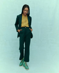Pants | Women The Great. The Prim Trouser. Winter Pine