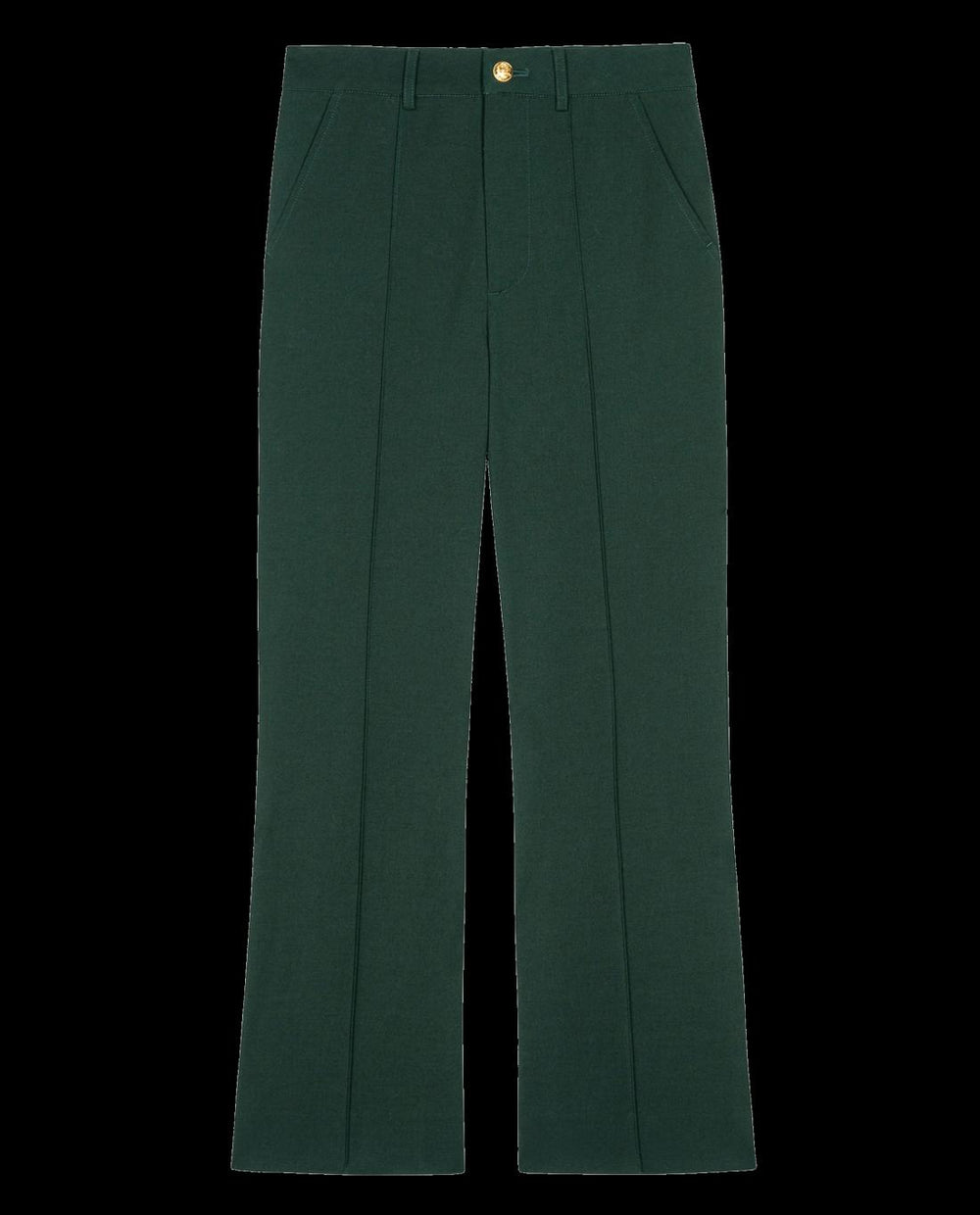 Pants | Women The Great. The Prim Trouser. Winter Pine