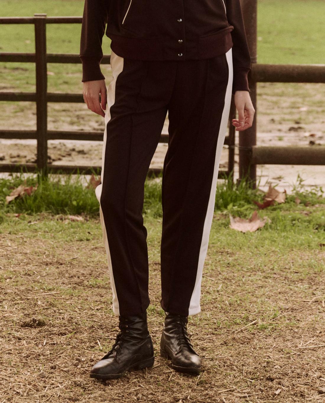 Pants | Women The Great. The Track Pant. Driftwood