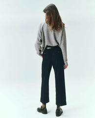 Pants | Women The Great. The Tradesman Pant. Navy Pin Stripe