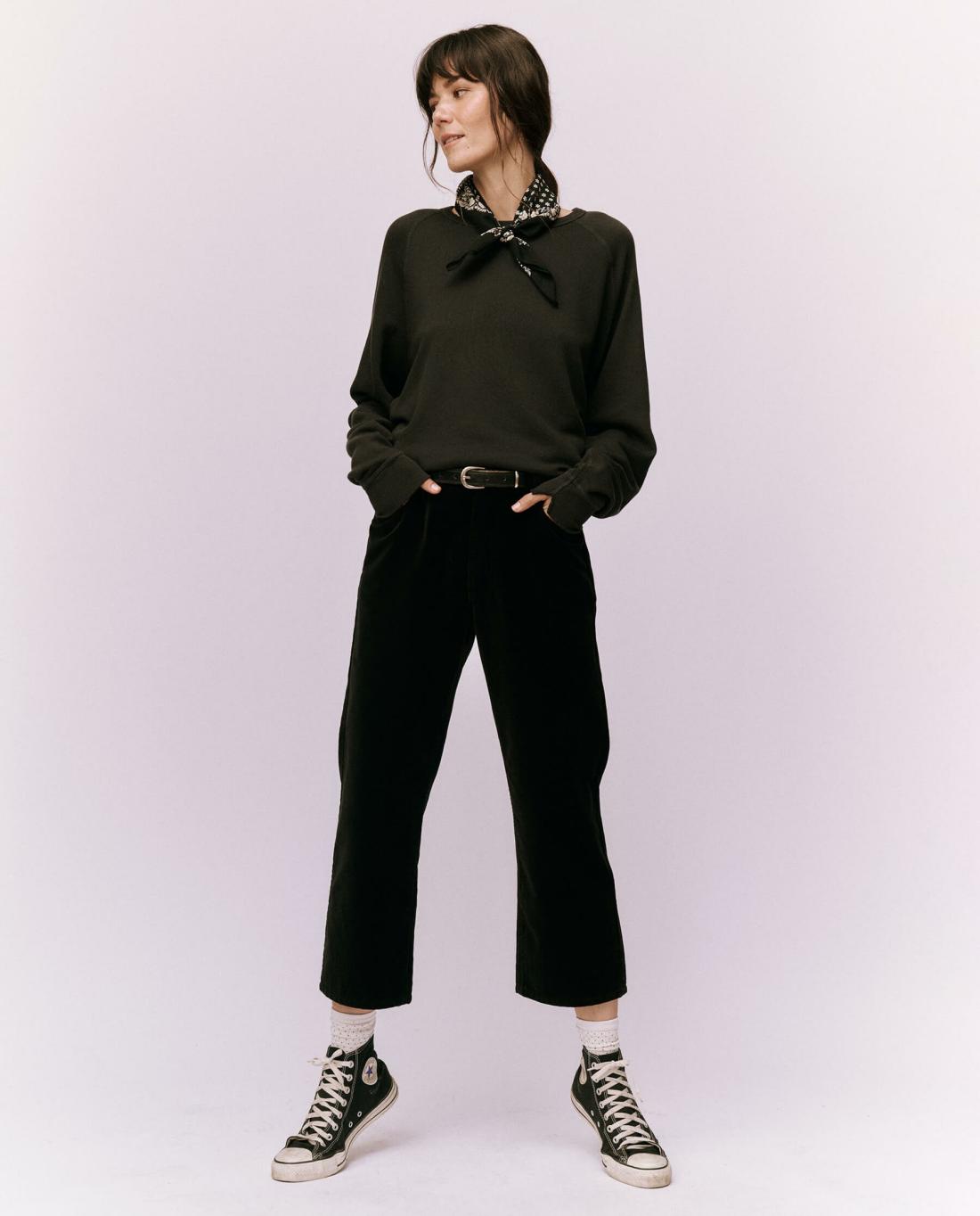 Pants | Women The Great. The Velvet Wayne Jean. Black