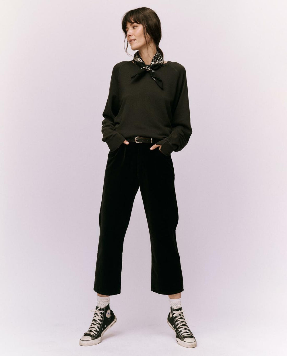 Pants | Women The Great. The Velvet Wayne Jean. Black