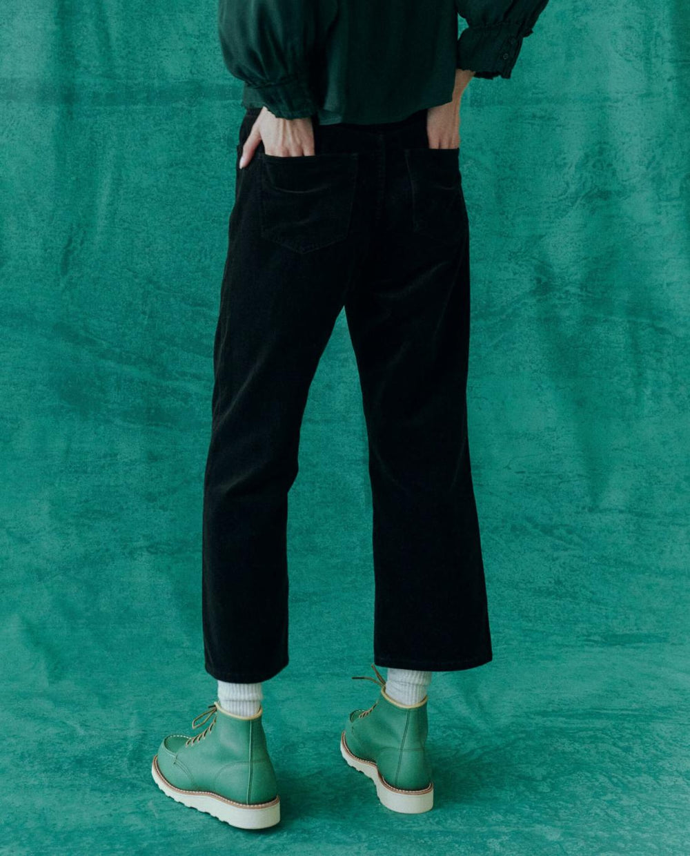 Pants | Women The Great. The Velvet Wayne Jean. Black