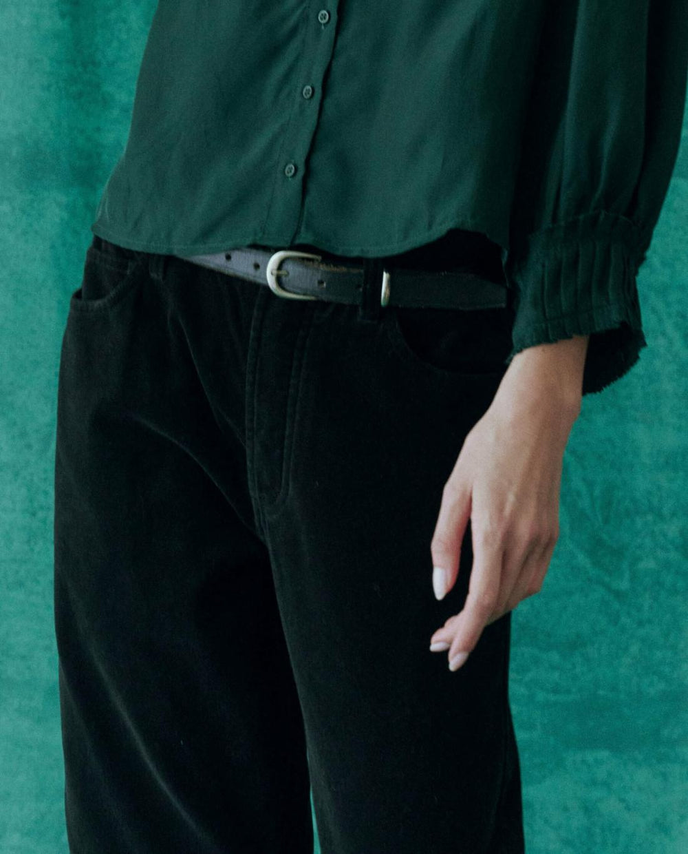 Pants | Women The Great. The Velvet Wayne Jean. Black