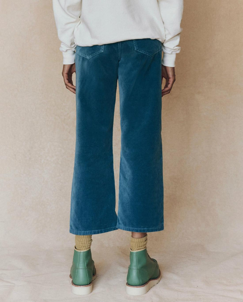 Pants | Women The Great. The Velvet Wayne Jean. Blue Jewel