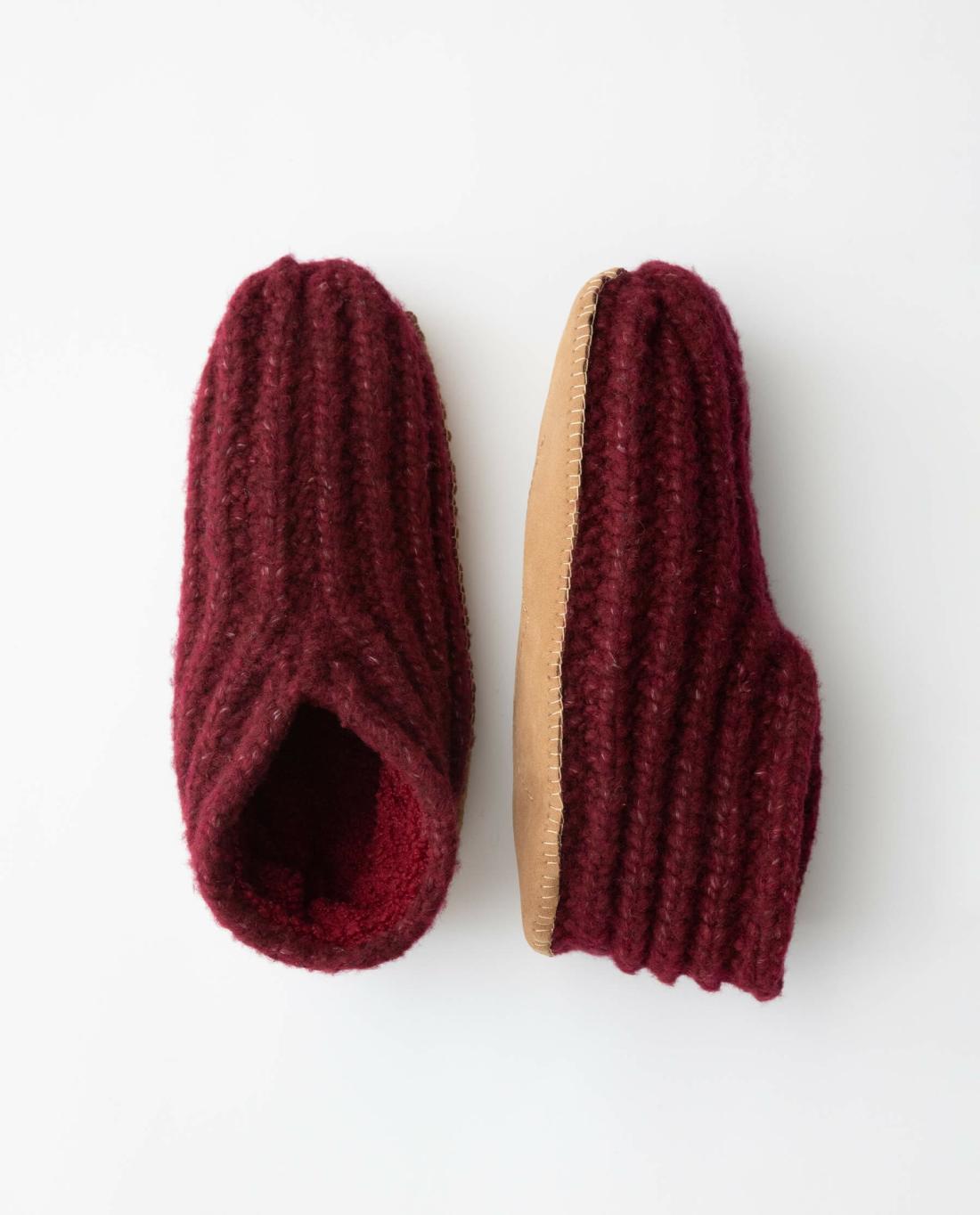 Shoes | Women The Great. The Bootie Slipper. Rhubarb