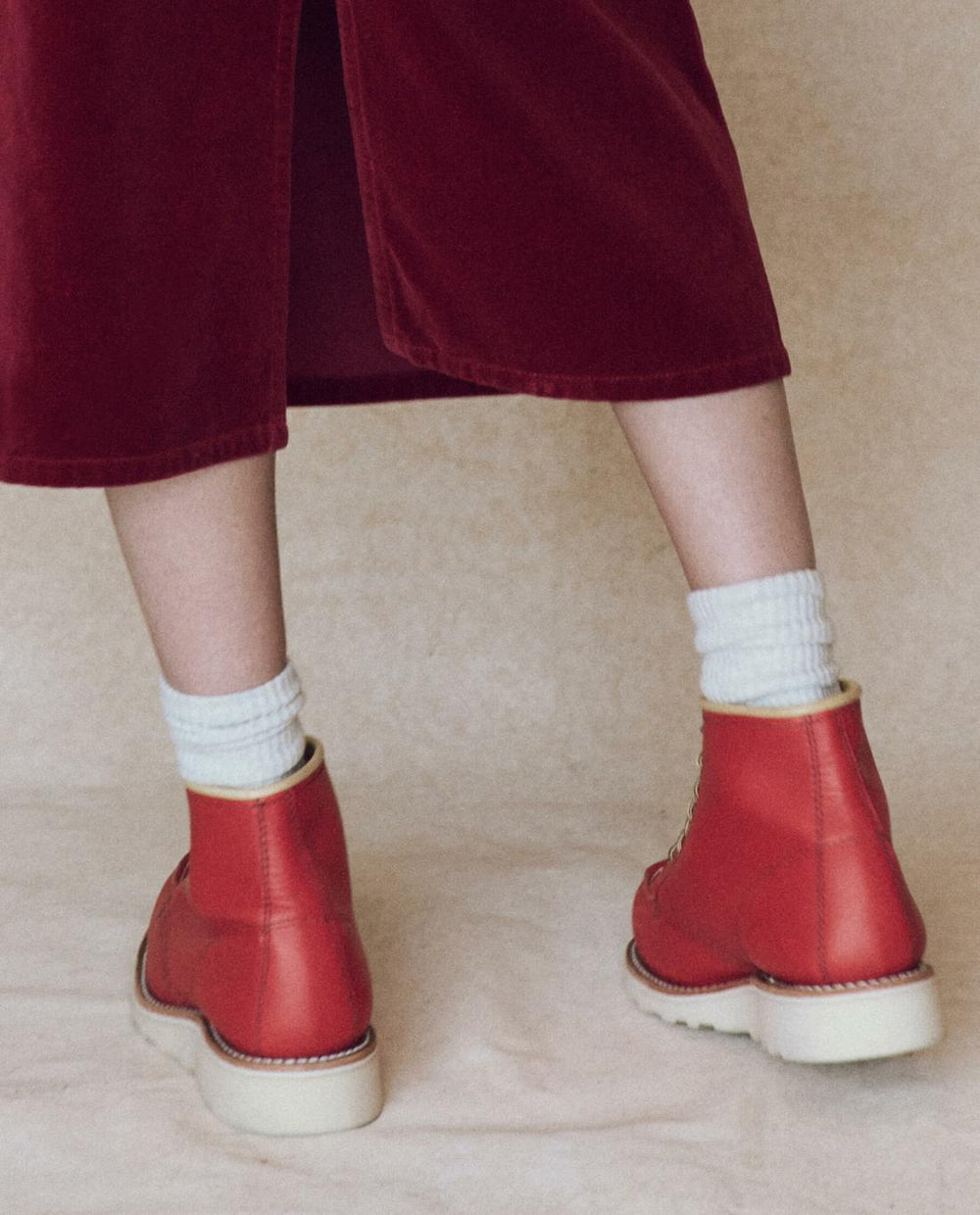 Shoes | Women The Great. The Red Wing Heritage Boot. Chili Pepper