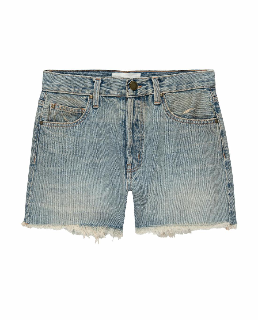 Skirts &amp; Shorts | Women The Great. The Clark Short. Gravel Wash