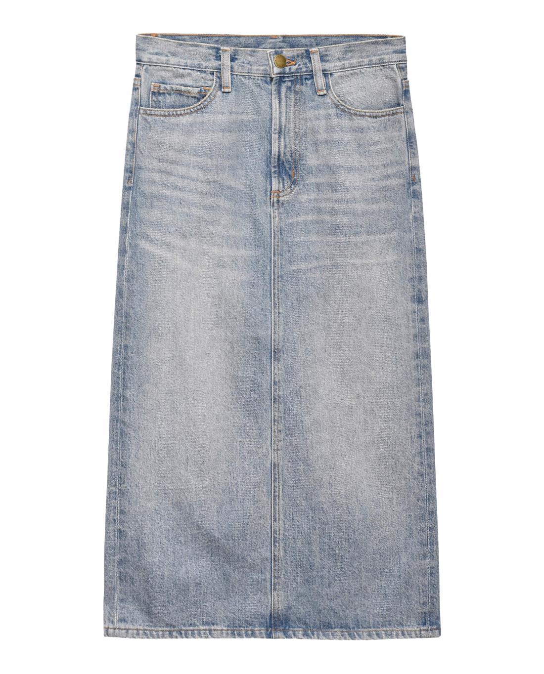 Skirts &amp; Shorts | Women The Great. The Column Skirt. Monterey Wash