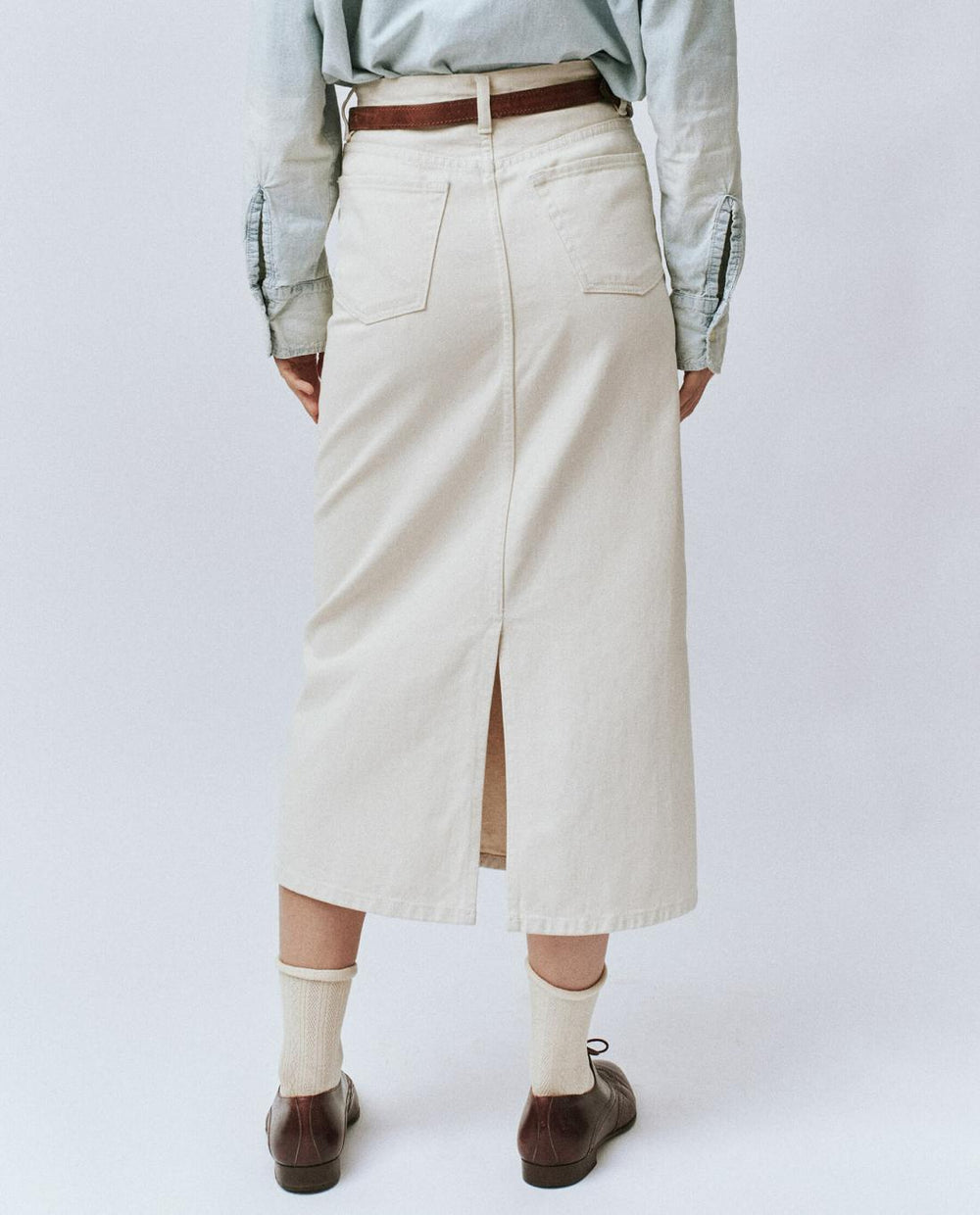 Skirts &amp; Shorts | Women The Great. The Column Skirt. Natural
