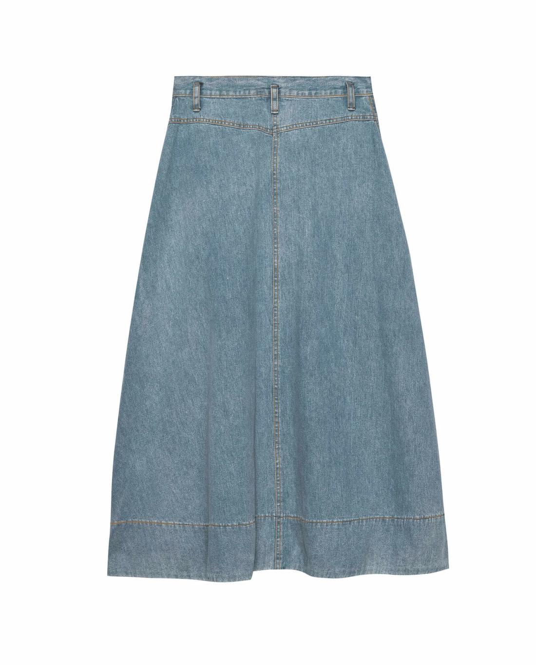 Skirts &amp; Shorts | Women The Great. The Field Skirt. Misty Wash