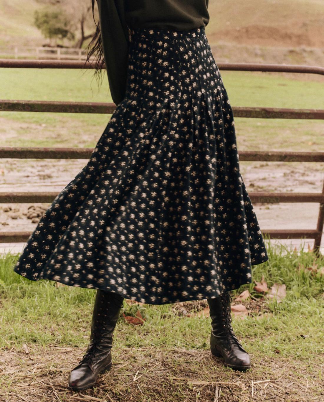 Skirts &amp; Shorts | Women The Great. The Rhythm Skirt. Night Lily