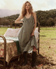 Sleep Dresses | Women The Great. The Slip Sleep Dress. Geo Medallion Print