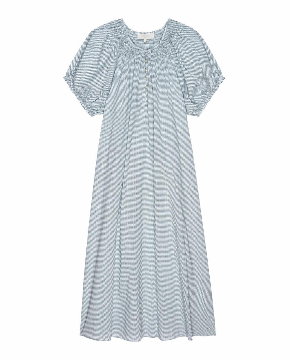 Sleep Dresses | Women The Great. The Smocked Sleep Dress. Blue Star Print