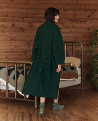 Sleep Robes | Women The Great. The Quilted Robe. Pine
