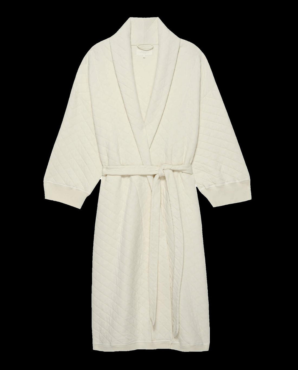 Sleep Robes | Women The Great. The Quilted Robe. Washed White
