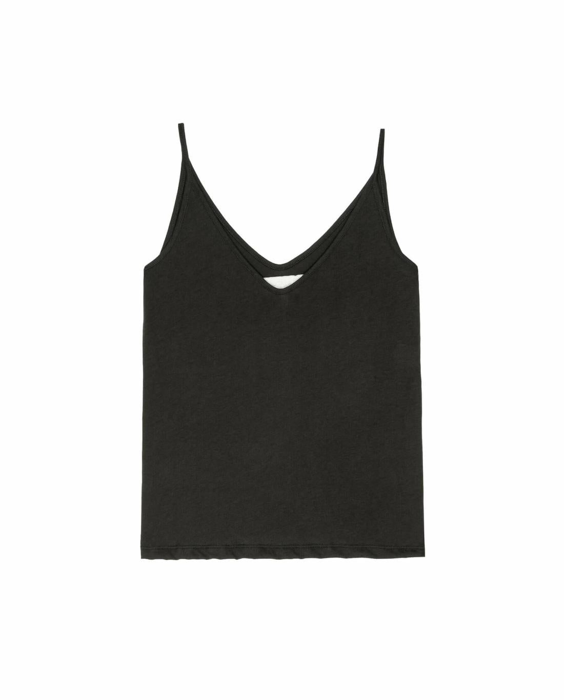 Sleep Tops | Women The Great. The Sleep Cami Tank. Washed Black