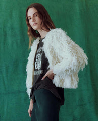 Sweaters | Women The Great. The Boucle Loop Cardigan. Soft White