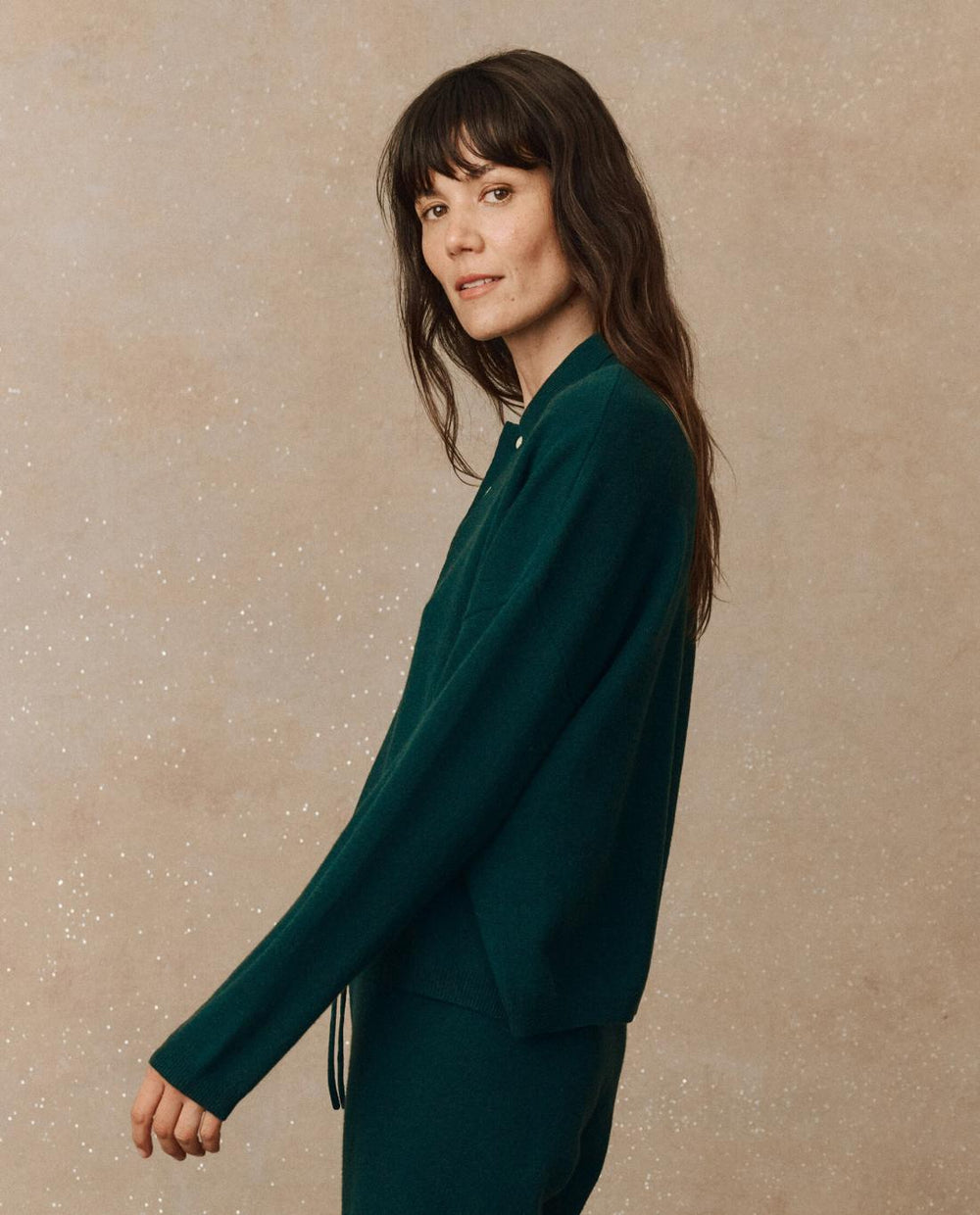 Sweaters | Women The Great. The Cashmere Polo Sweater. Alpine