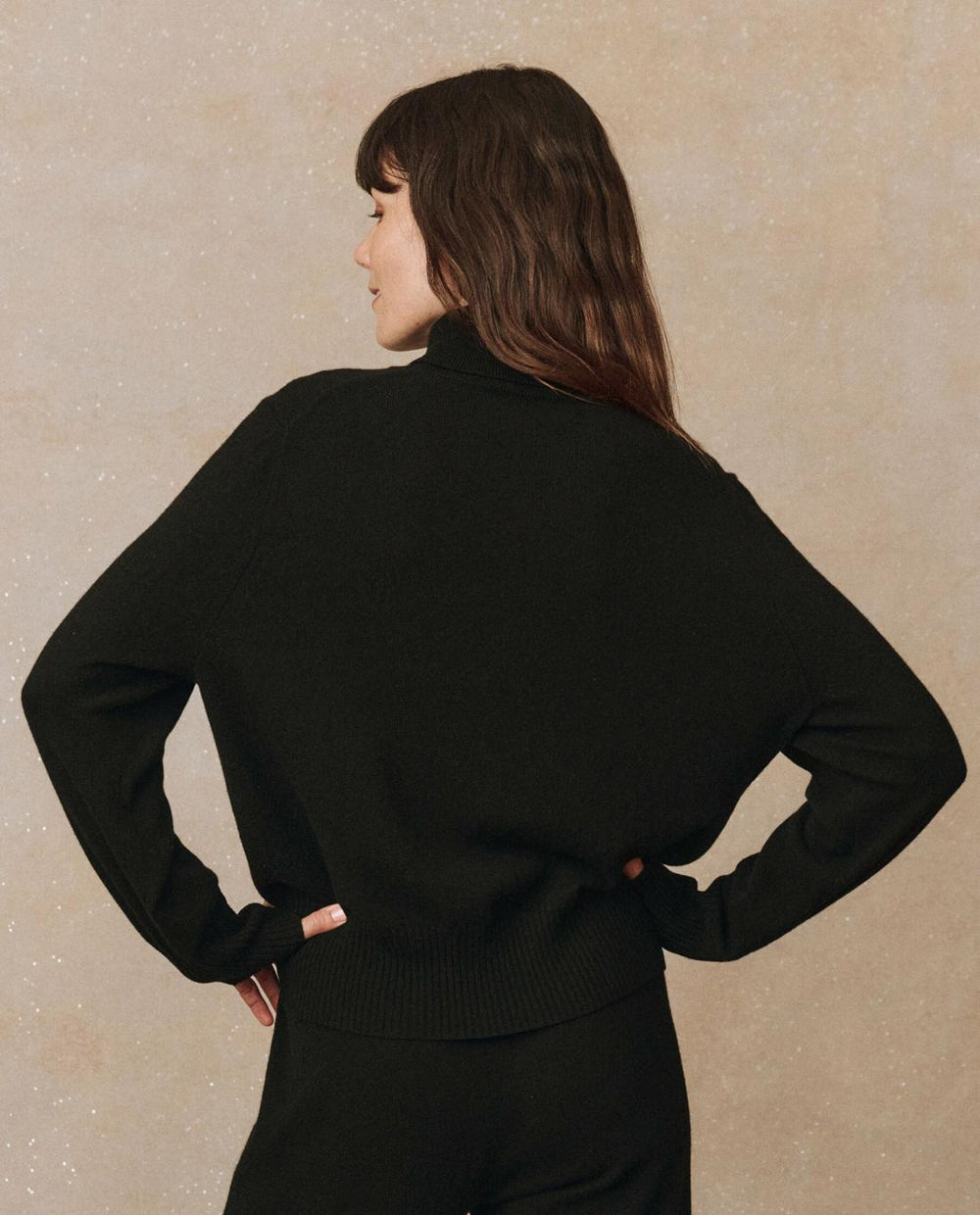 Sweaters | Women The Great. The Cashmere Turtleneck Sweater. Black