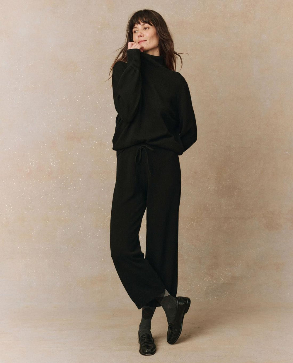 Sweaters | Women The Great. The Cashmere Turtleneck Sweater. Black