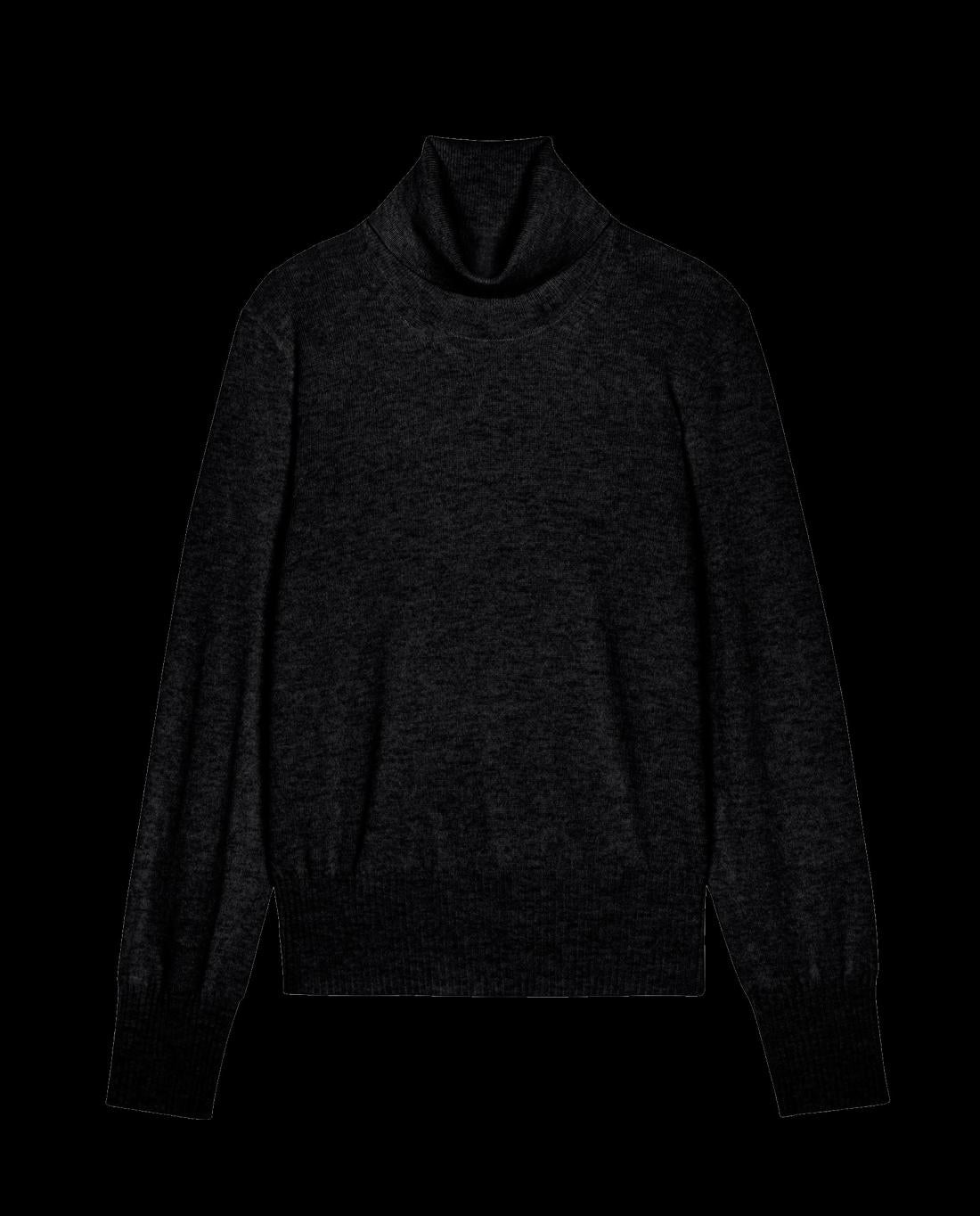 Sweaters | Women The Great. The Cashmere Turtleneck Sweater. Black