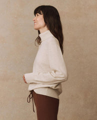 Sweaters | Women The Great. The Cashmere Turtleneck Sweater. Ivory