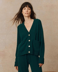 Sweaters | Women The Great. The Cashmere Varsity Cardigan. Alpine