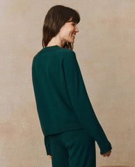 Sweaters | Women The Great. The Cashmere Varsity Cardigan. Alpine