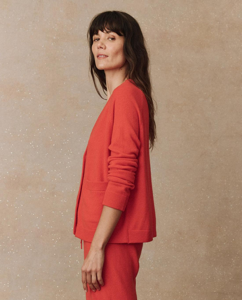 Sweaters | Women The Great. The Cashmere Varsity Cardigan. Ember