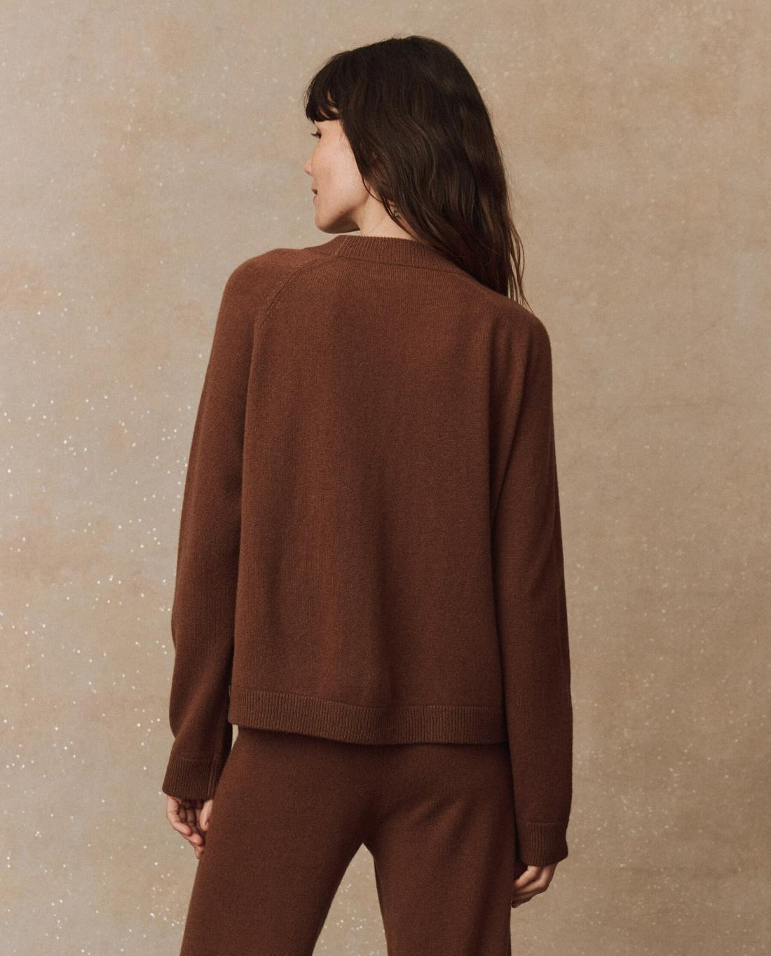 Sweaters | Women The Great. The Cashmere Varsity Cardigan. Santal