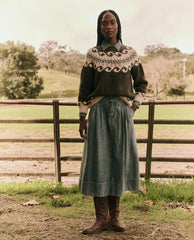 Sweaters | Women The Great. The Greek Key Pullover. Driftwood