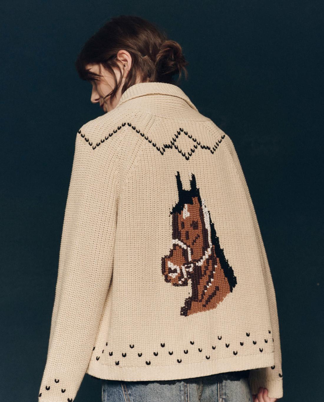 Sweaters | Women The Great. The Horse Lodge Cardigan. Cream